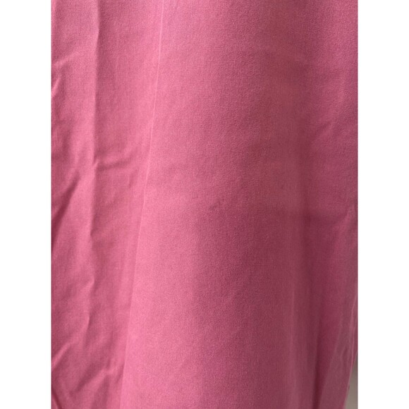 Womens Medium Scrubs Top Simply Basic Purple Pink In Color Button Down - Picture 8 of 8